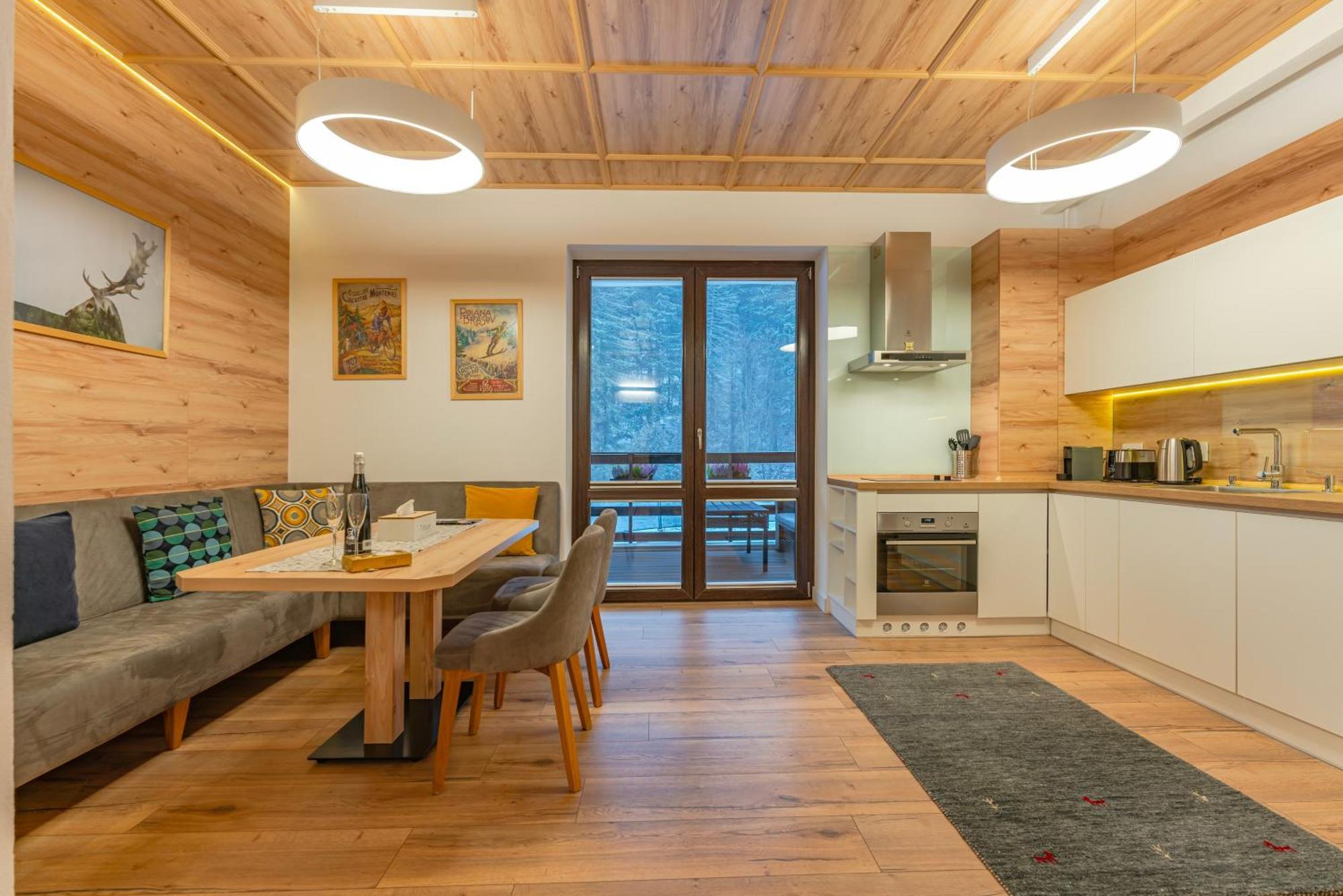Poiana Ski Residence Apartment 5 ポイアナ・ブラショフ エクステリア 写真